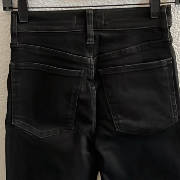 Madewell Black Stovepipe Jeans Size 24 - Picture 12 of 13